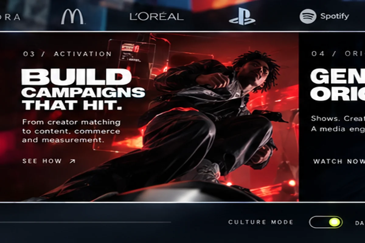 Creator production and campaign imagery